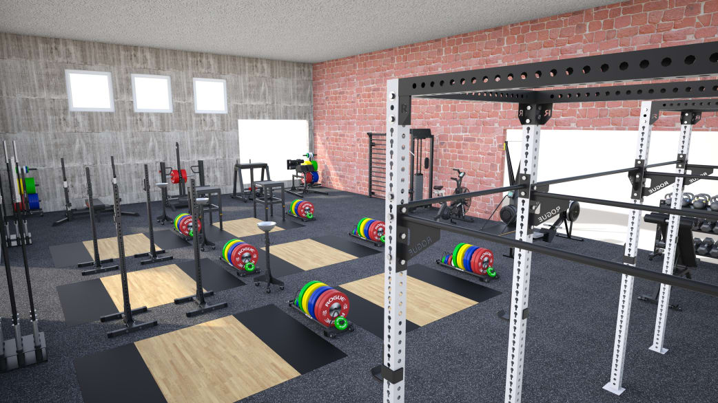 Rogue fitness best sale build your gym